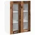 vidaXL Viseča omarica Riga Star les 60 x 31 x 80 cm Konstruiran les