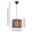 Opviq Luster Wooden Cage, 70cm, E27
