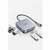 Ugreen HUB za iMac USB Type-C - 3xUSB 3.1 Gen 1 + SD Čitalnik kartic Micro SD siv CM521 60377