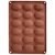 Excellent Houseware Silikonski pekač za Madeleine in praline, 34x25 cm