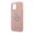 Maska Guess Saffiano Big 4G za iPhone 13 (6.1) metal pink.