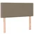 Vidaxl Box spring postelja z vzmetnico taupe 90x190 cm blago