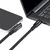 MicroConnect Kabel USB4 Gen 3x2 USB C 0,15 m črne barve MC-LS-USB4CC0.15-A