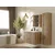 OMARICA ZA UMIVALNIK TIGO 80 2S, EVOKE OAK, 2 PREDALA, UTORJENA FRONTLA, STENSKA