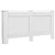 Pokrovi za radijator 2 kom bijeli 152 x 19 x 81,5 cm MDF