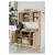 Hanah Home ormar za kafe kutak Avior 120, 120 cm, hrast Sapphire