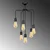 Opviq Luster Denge-3447, 46 cm, 6xE27, 40W