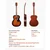 VEVOR Akustična kitara Dreadnought 1000x380x105 mm Sunburst