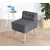 Atelier del Sofa Tabure Sivo