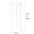 Conceptum Hypnose Luster Ugur-6072, 33 cm, 3xE14 LED