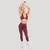 GymBeam Women‘s Flow Leggings Wine