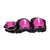 Davideli štitnici Protecty blk/pink za devojčice