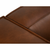 Rjava usnjena kotna zofa v barvi konjaka (levi kot) Madame - Windsor & Co Sofas