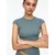 Pull&Bear Majica dimno modra
