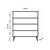 HANAH HOME Višenamenski ormar Multilux 120
