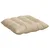 Jastučići za sjedenje 4 pcs Krema 40 x 40 x 6 cm Mikrofibra