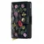 Usnjena denarnica Secrid STITCH FLORAL črna barva
