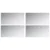 Stepenica Pravokutni 4 pcs Srebrno 100 x 50 cm Aluminij