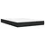 Vidaxl Box spring postelja z vzmetnico črn 160x200 cm umetno usnje