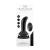 Chrystalino by Shots Vibro dildo Prickly - Smooth Glass G-Spot Vibrator