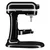 KitchenAid KA5KSM70SHXEOB Artisan Standmixer 6.6L onyx black)