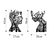 WALLXPERT Zidna dekoracija Tree Man And Woman 325