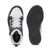 PUMA Rebound V6 Mid Sneakers Kids, White/Black/Shadow Grey