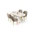 Hanah Home Trpezarijski set, 5 komada, Bež
