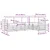 Set vanjskih sofa 5 pcs Bijela i antracit 245 x 126,5 x 73 cm