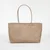 Calvin Klein Ročna torba Emblem Aop Embossed Suede Tote LV04F3334G Bež