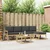 Set vanjskih sofa s jastukom 6 pcs Bijela i antracit
