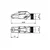 Roxtone RJ45C5E-PH-BN Vtič RJ45 s pokrovom