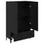 Highboard Crni hrast 70 x 31 x 115 cm Obrađeno drvo i čelik