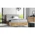 Boxspring postelja Wood 7 - 120x200 cm - hrast lancelot