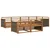 Set vanjskih sofa 7 pcs Prirodna
