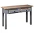 Konzolni stol od borovine sivi 110x40x72 cm asortiman Panama