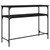 Konzolni stol crni 100 x 35,5 x 75 cm od konstruiranog drva