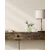 Songmics Konzolna miza, 120x25x81 cm, rjava, s shrambo