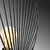 Opviq Byisoo 3291 Zidna lampa, Crna