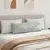 Jastučići za sofu 2 pcs Svijetlo siva 120 x 40 cm