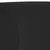 Klupa crna 100 x 35 x 41 cm od mikrovlakana
