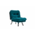 ATELIER DEL SOFA Fotelja Misa Small Solo Petrol Green