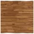 vidaXL 80 x 80 x 75 cm Masiven les akacije Naravna in črna Kvadrat