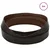 Vidaxl Usnjeni trak Temno rjava 200 x 4 cm Usnje