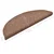 Vidaxl Preproge za stopnice 15 kosov rjave 56x17x3 cm