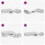 Set vanjskih sofa s jastukom 7 pcs Bijela i svjetlosiva
