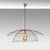 Opviq Luster Mantar-6503, 70x70x124cm, IP20, Zlatne boje