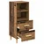 Kreveta Staro drvo 34 x 34.5 x 90 cm Konstruirano drvo