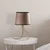 Opviq Stona lampa Telis-5403, 28x28x51 cm, IP20, Zlatno-smeđe boje