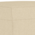 4-dijelni set sofa krem od tkanine
